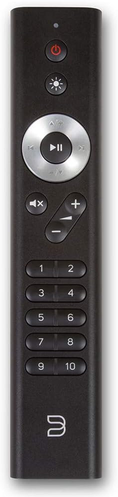 Bluesound Powernode Edge Amplificador inalámbrico de transmisión de música de alta resolución para múltiples habitaciones + control remoto RC1,
