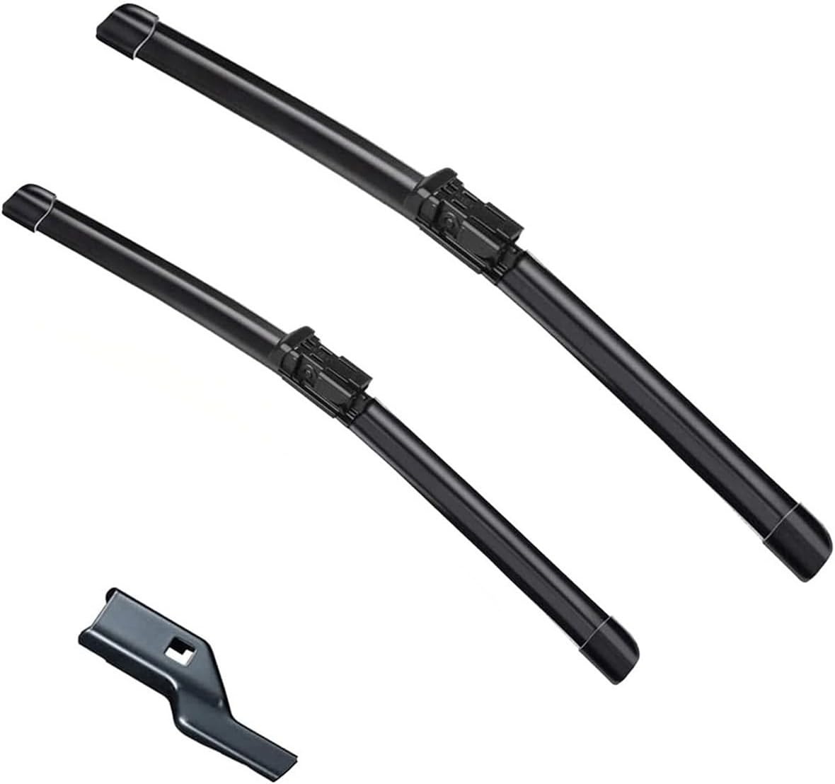 Escobillas de limpiaparabrisas delantero, compatibles con Peugeot 208, 2008, 308, 3008, 408, 508, 5008, 5008, Boxer Partner (tamaño para Peugeot