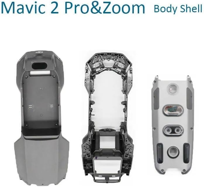 XNasu Upper Top Shell Middle Frame Bottom Shell Front Cover for D-JI Mavic 2 ProZoom (Color  Upper Cover)
