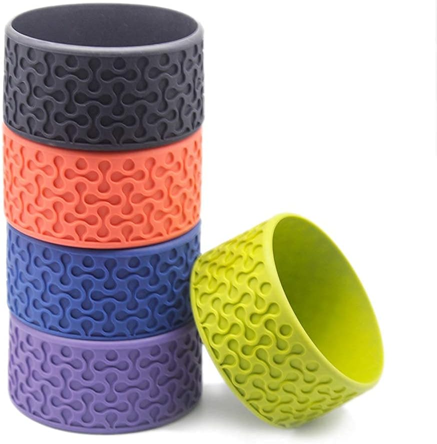 Funda protectora de silicona para botella de agua Hydroflask 2.0 de 64 onzas Hydro Flask. Antideslizante evita sonidos, abolladuras y abolladuras.