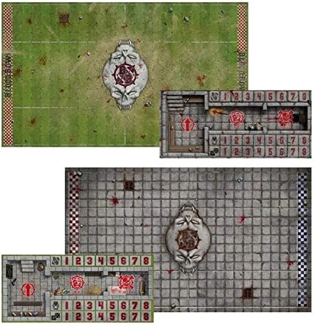 Games Workshop Blood Bowl – Juego de cajas de segunda temporada, color azul