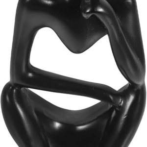 balacoo Estatua de pensador de escritorio, decoración del hogar, estatua de arenisca, decoración de pecera, decoración de mini decoración, adornos balacoo Estatua de pensador de escritorio, decoración del hogar, estatua de arenisca, decoración de pecera, decoración de mini decoración, adornos