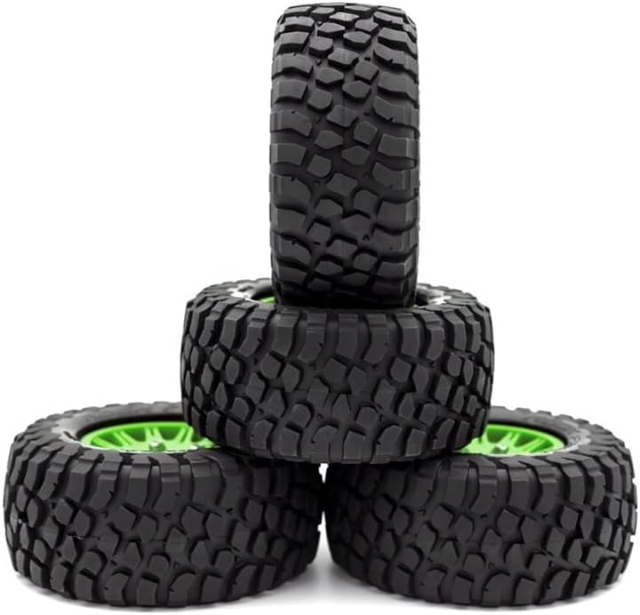 4 piezas de repuesto de neumáticos de automóvil RC para 0.472 in, 0.551 in, 0.669 in, ARRMA Traxxas HSP Tamiya HPI, vehículo todoterreno, camión