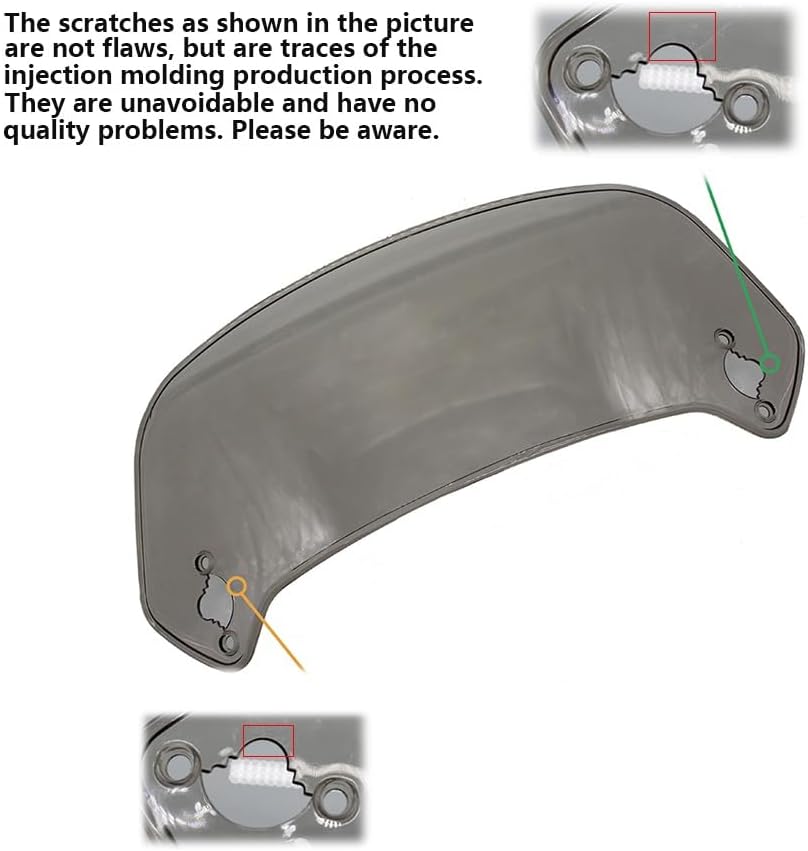 Deflector de parabrisas de motocicleta para Y&AMAHA para MT07 MT09 MT10 R1 R3 FZ6 para TMAX530 para T&MAX 500 para X & max XJ6 para XJR1300 (color