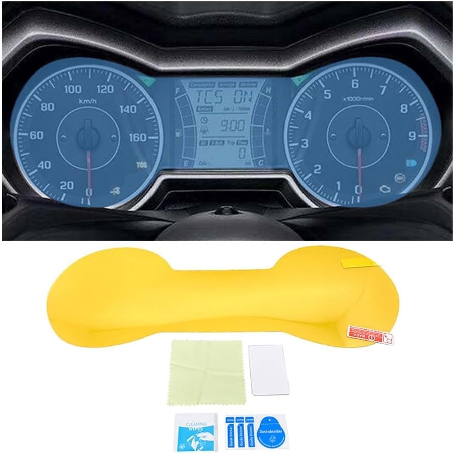 LAHTI Dashboard Screen Protector For YAM&AHA XMAX300 XMAX125 XMAX400 XMAX X-MAX 300 125 400 17-22 Motorcycle Cluster Scratch Protection Film