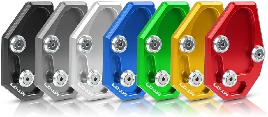 Motorcycle Side Stand pad Motorcycle Side Stand Kickstand Motorbike Sidestand Plate Enlarge Extension Pad for Y&AMAHA MT-07 MT07 MT07 2013 2014