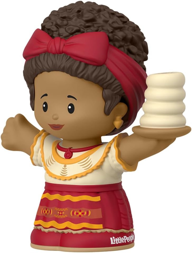 Pieza de repuesto para Little People Encanto Playset – HMX75  Mirabel’s Primo Delores Holding a Plate of Cakes