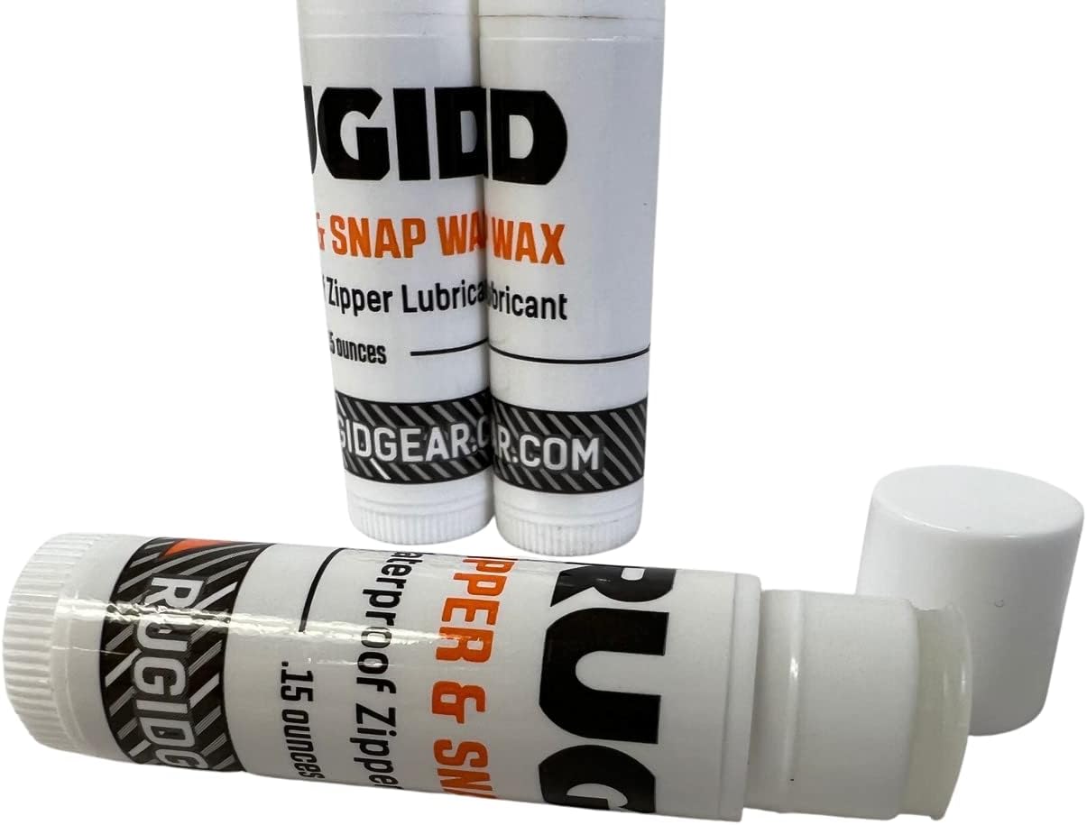 Lubricante con cremallera, paquete de 3 barras de cera para cremalleras impermeables en enfriadores, bolsas, trajes de neopreno, equipo de buceo,