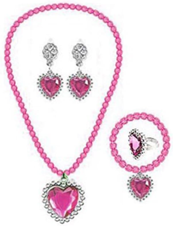 Disfraz de princesa Aurora, accesorios de disfraz para niñas, guantes de aurora, tiara, corona, collar, aretes, pulsera, anillo de princesa,
