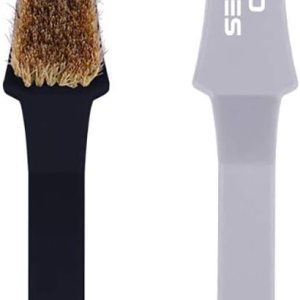 Cepillo de dos piedras con cerdas de pelo de jabalí gruesas, ultra durables, ideal para escalada en roca, se sostiene en la pared de escalada como Cepillo de dos piedras con cerdas de pelo de jabalí gruesas, ultra durables, ideal para escalada en roca, se sostiene en la pared de escalada como