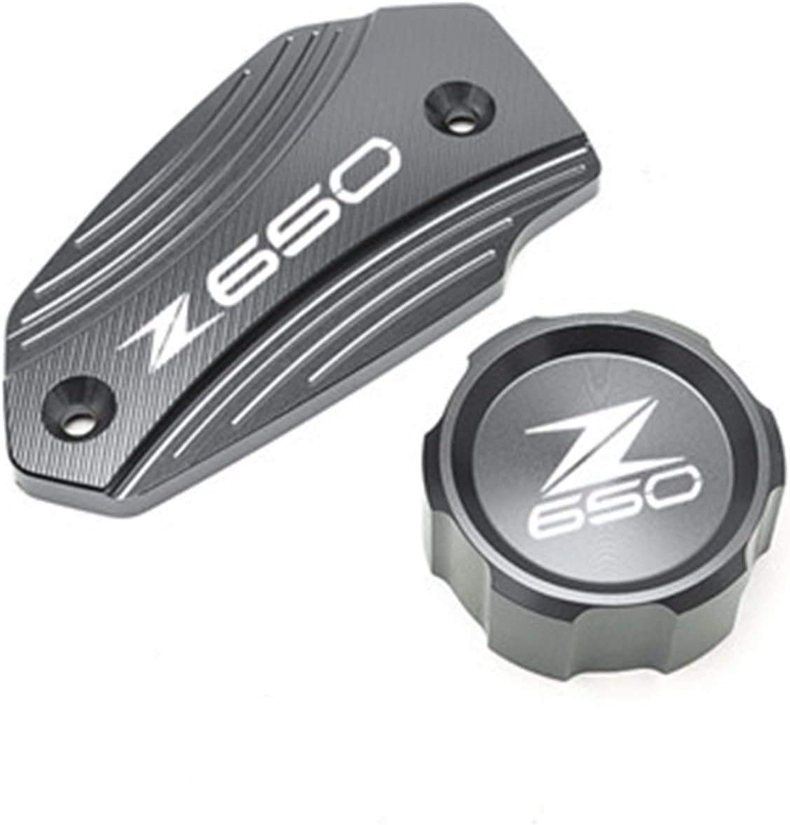 KemtAt – Cubierta de cilindro compatible con Kawasaki Z900 Z650 Z800 Z 900 800 650 2013-2022 para motocicleta CNC trasera y delantera (color Z650