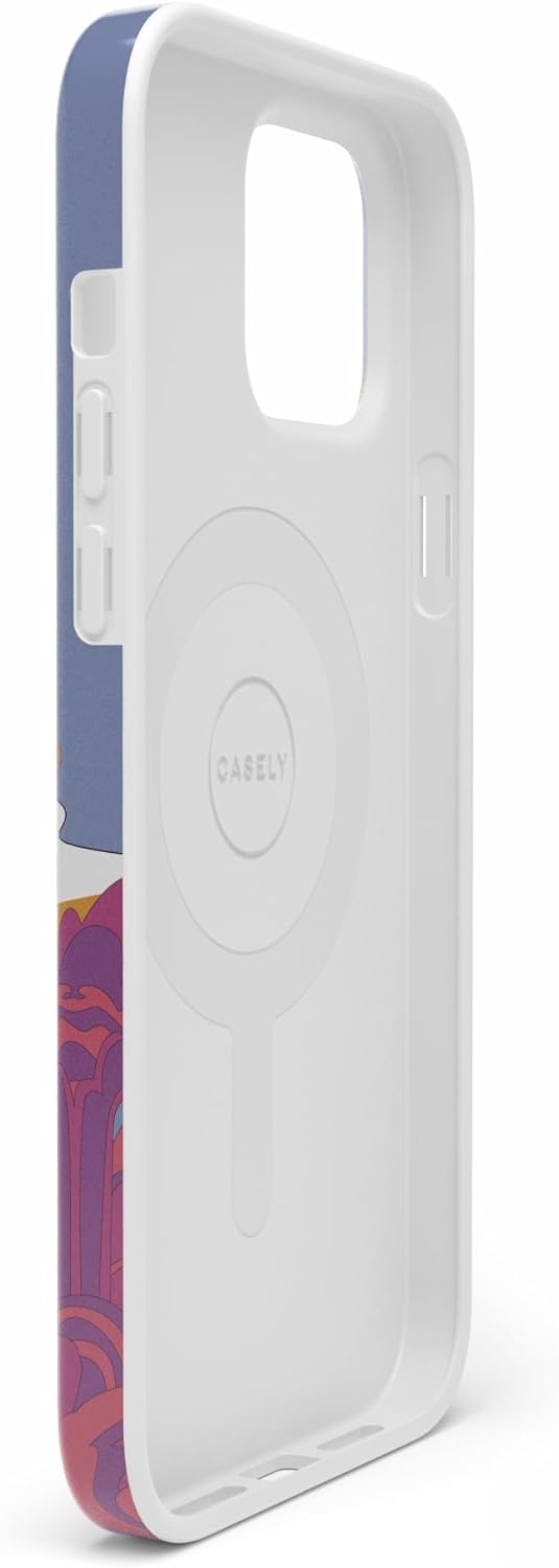 Casely Funda diseñada para iPhone 13 Pro  Beatles  Beneath The Waves  Yellow Submarine  Funda clásica compatible con MagSafe