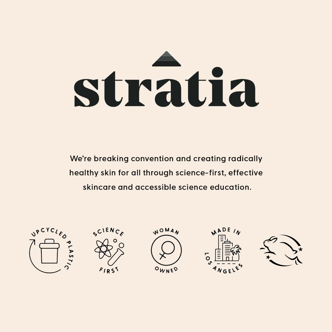 Stratia Lipid Gold Crema hidratante de ceramida fortalecedora de la piel, suero de niacinamida, hidrata y calma la piel, para todo tipo de piel, 1.7