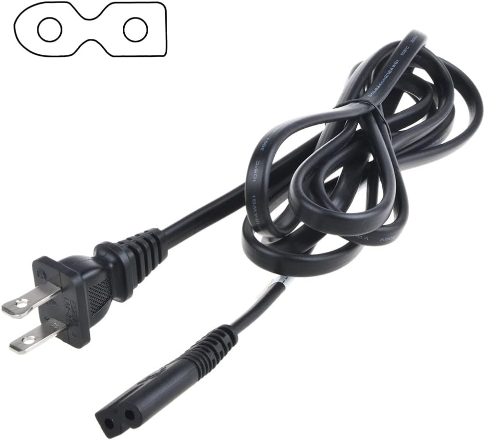 AC Power Cord Cable Plug Compatible with SONY CFD-ZW770 CFDZW770 CFS-200 CFS204 CFS-208 CFS-209 CFS-210 CFS-219 CFS-700 CFS-1020 CFS1030 CFS-1200