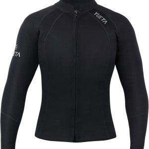 Wenlia Mens Wetsuits Top 2mm Neoprene Jacket Ultra Stretchy & Warmth Easy Entry Front Zip – YKK Surfing Snorkeling – All Watersports Wenlia Mens Wetsuits Top 2mm Neoprene Jacket Ultra Stretchy & Warmth Easy Entry Front Zip – YKK Surfing Snorkeling – All Watersports