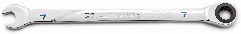 GEARWRENCH Llave combinada de trinquete universal Spline XL 120XP de 0.276 in – 86407