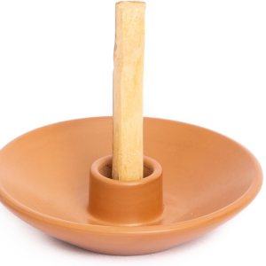 Luna Sundara Auténtico soporte para palitos de Palo Santo de cerámica de Perú y soporte para incienso, incluye 5 palitos de Palo Santo hechos a Luna Sundara Auténtico soporte para palitos de Palo Santo de cerámica de Perú y soporte para incienso, incluye 5 palitos de Palo Santo hechos a