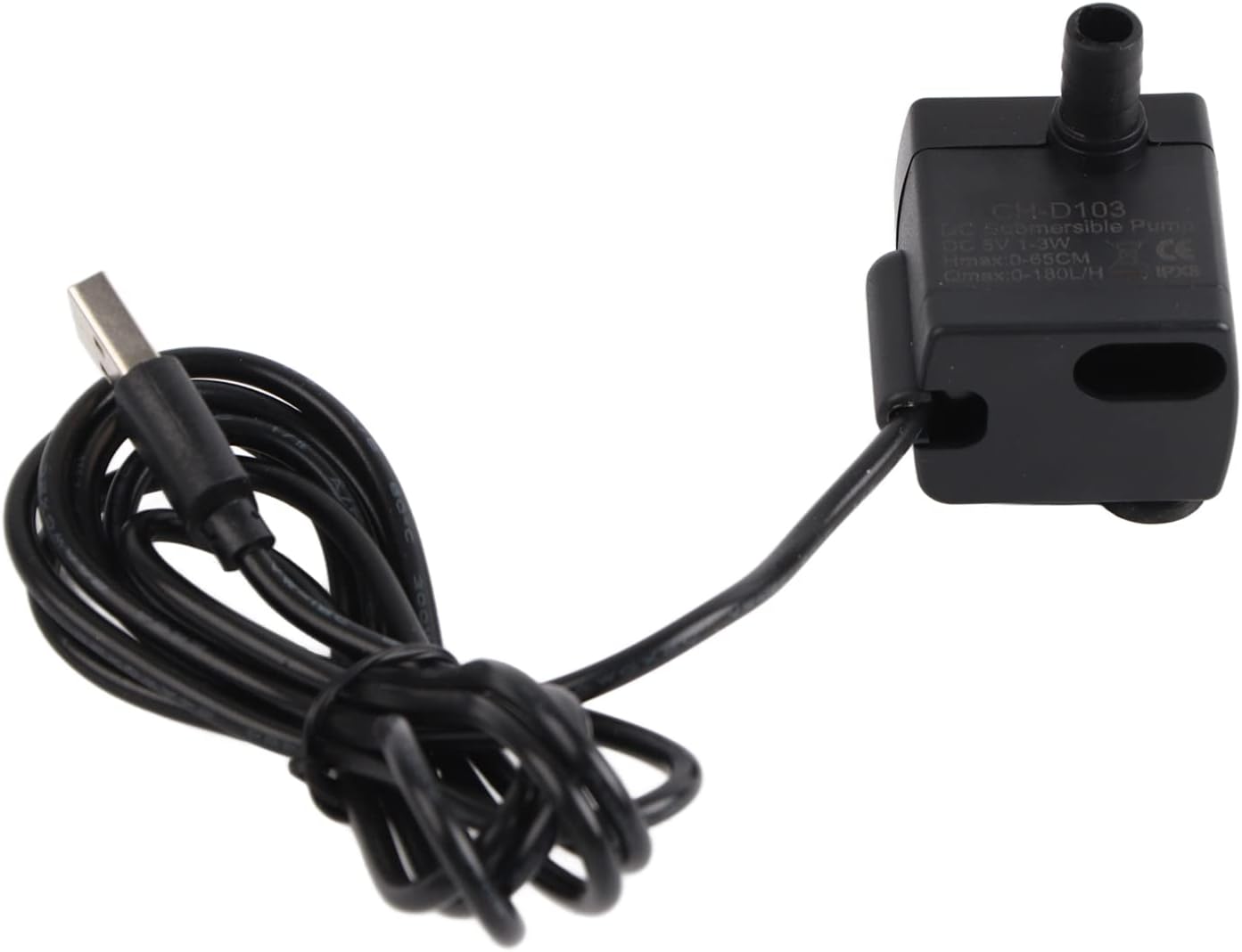 Fydun Cable de bomba de agua de paisaje de micro fuente de interior hidropónico de 5 V para peces de estanque para hombres y mujeres