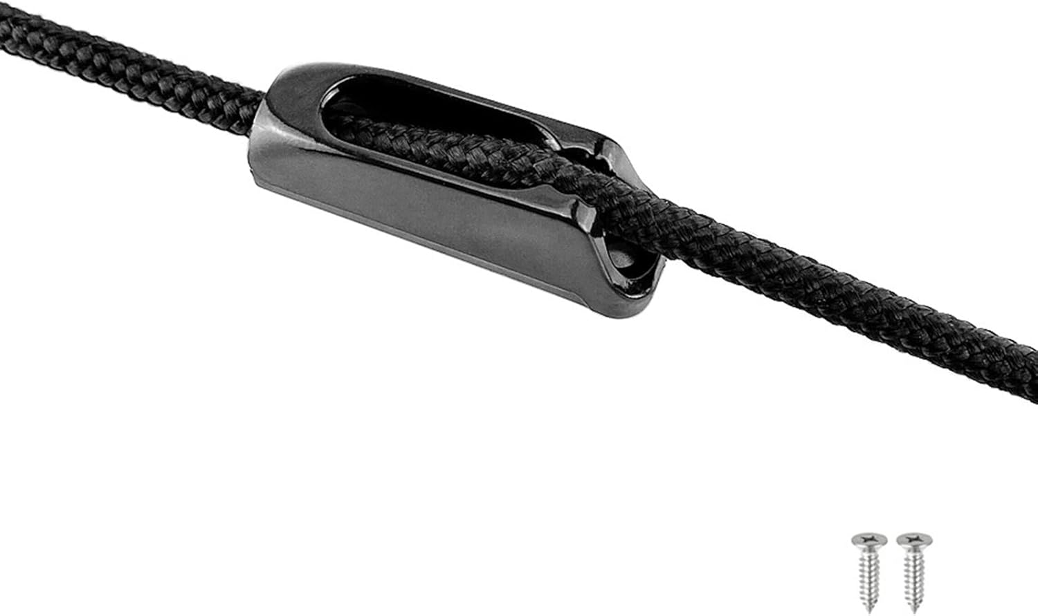 COOLHOOD Tensor de cordón de nailon para tacos de almeja para corredor de barco, cuerda autobloqueante, canoa, kayak, surf, accesorios marinos