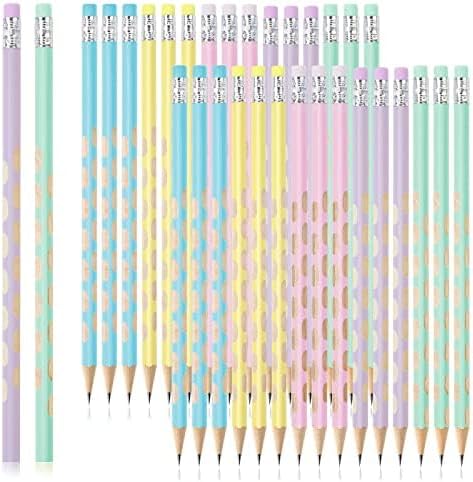 Ainiv Lápices #2 HB, lápices número 2 con borrador, 30 lápices de grafito, lápices de madera, 30 lápices de regalo para niños, adultos, escuela,