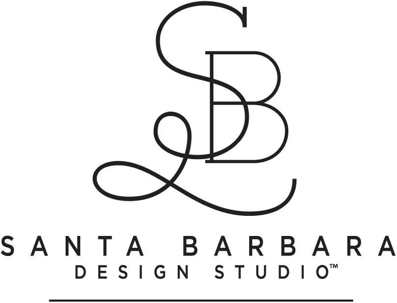 Santa Barbara Design Studio Mesa de azúcar mármol y cuenco de vidrio, pequeño, blanco