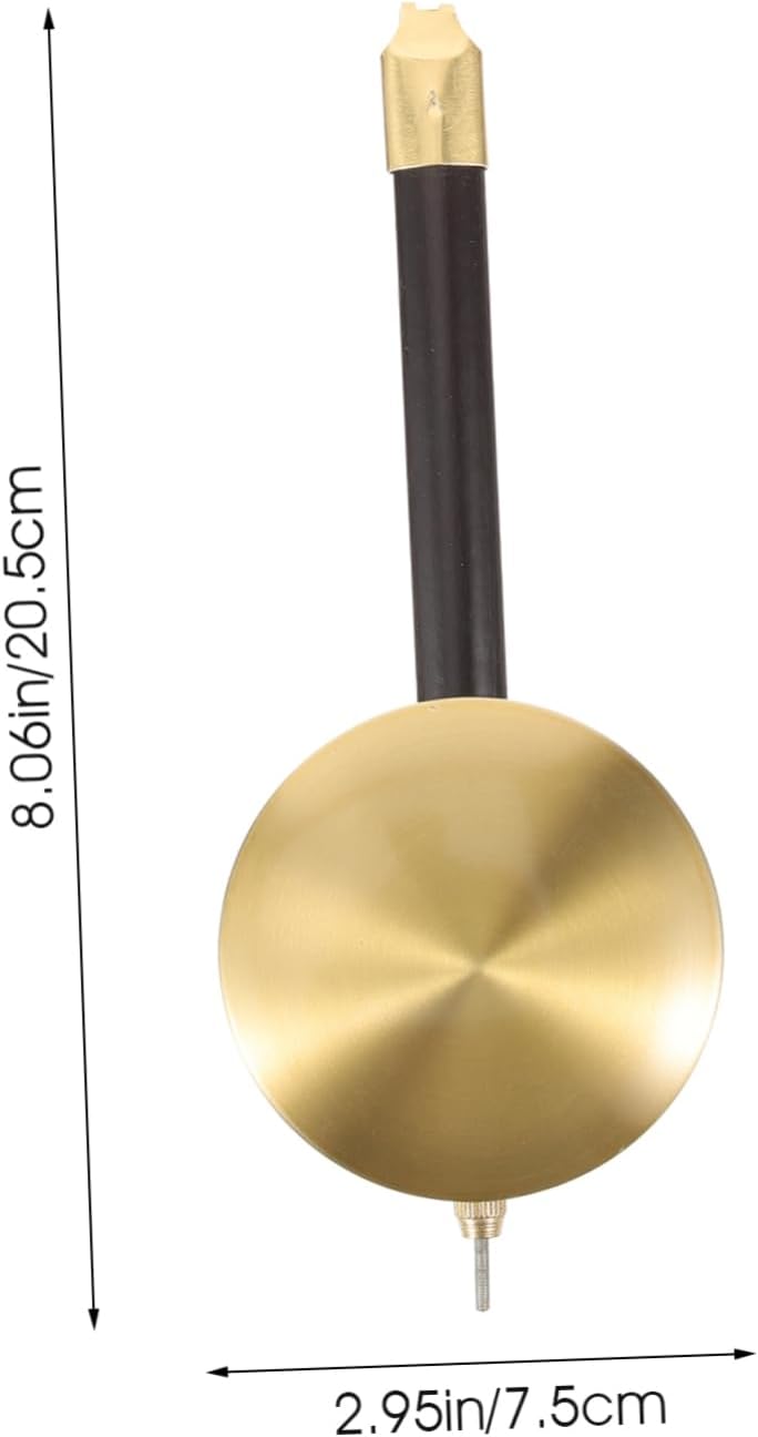 Péndulo de metal para reloj de pared Piezas de reloj de metal Reloj de repuesto de reloj de pared Péndulo Reloj de pared Suministro de reloj
