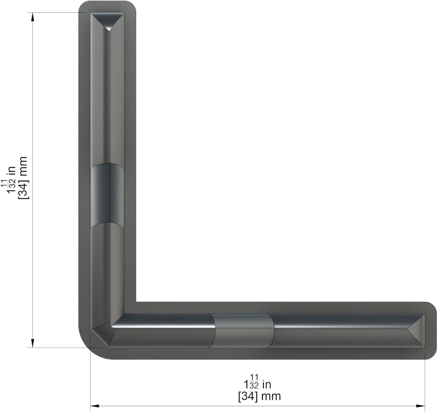Whalen Post Insert – Conector de esquina, pies y tapas