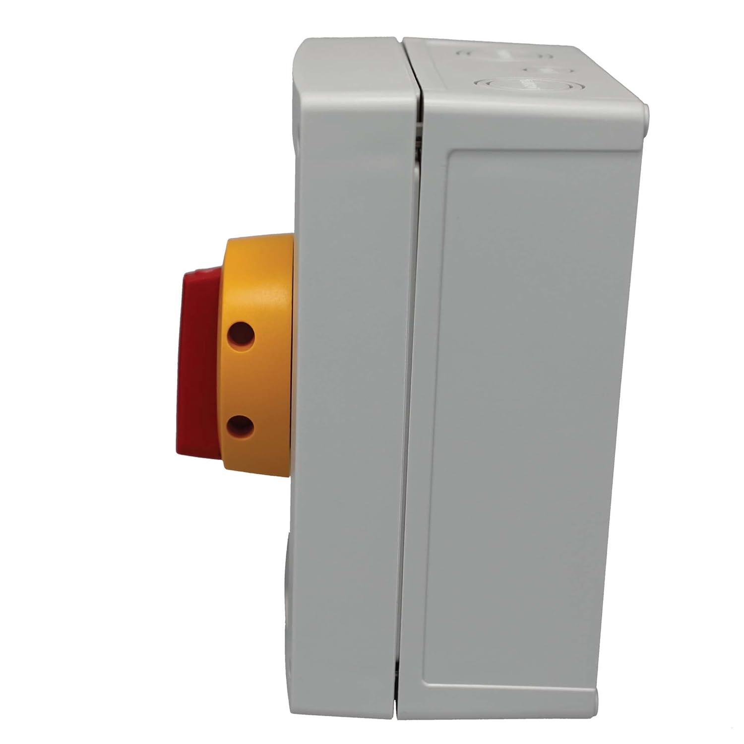 Walther Electric KEM340UL YR Interruptor de desconexión de motor cerrado, 3 polos, 40 A 600 V, IP65 Nema 4X resistente al agua, seguro con