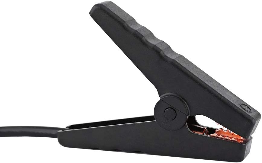 Cable elevador, cable elevador portátil automotriz para conexión de batería de automóvil, arranque para evitar carga inversa, cable de puente para