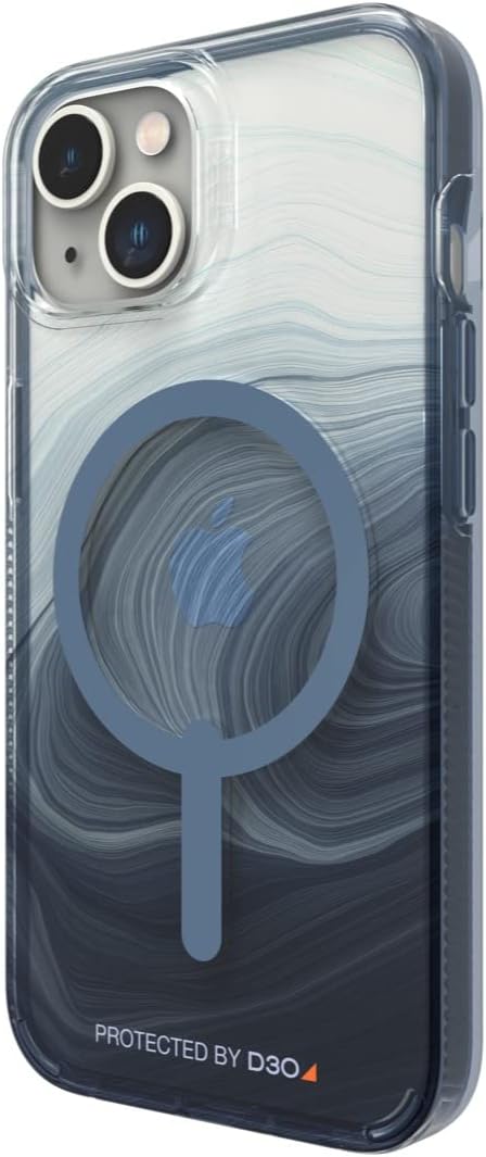 ZAGG Gear4 Milan Snap – Funda para Apple iPhone 14, D3O, protección contra caídas de hasta 13 pies (13.1 ft), compatible con carga inalámbrica,