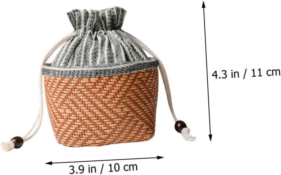 Bolsa de almacenamiento para tetera, organizador de pared para dormitorio, té pequeño, acogedor, almacenamiento para colgar en la pared, estilo