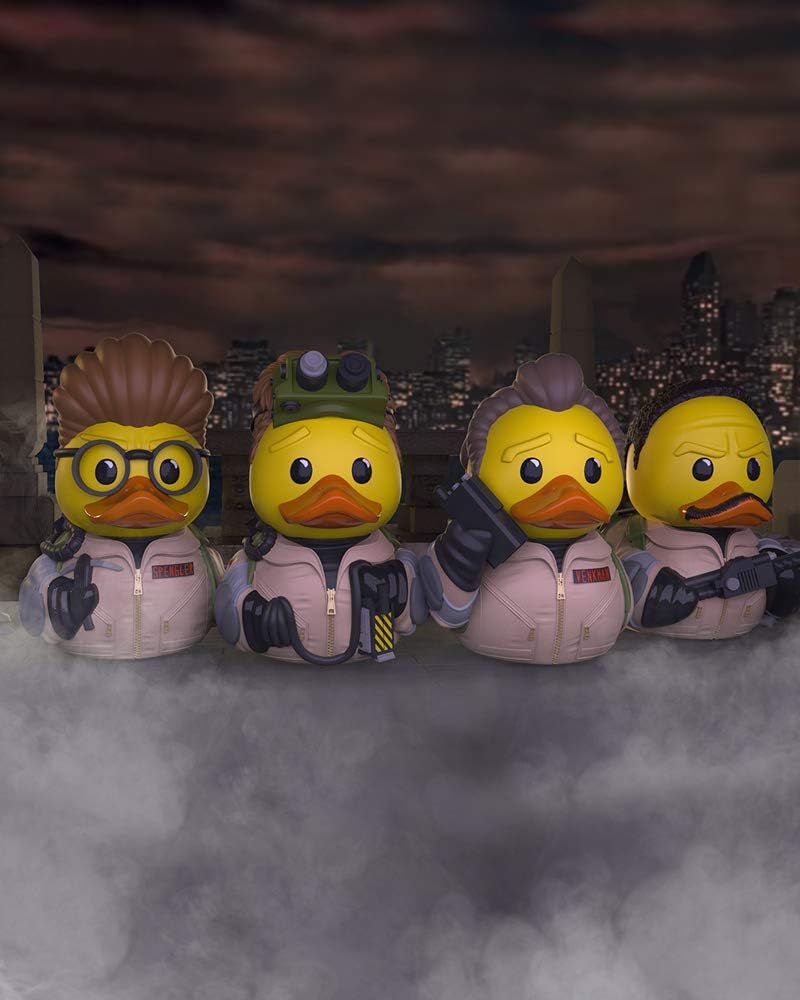 TUBBZ Figura coleccionable de pato de goma de vinilo de Winston Zeddemore – Producto oficial de los Cazafantasmas – TV y películas de ciencia ficción