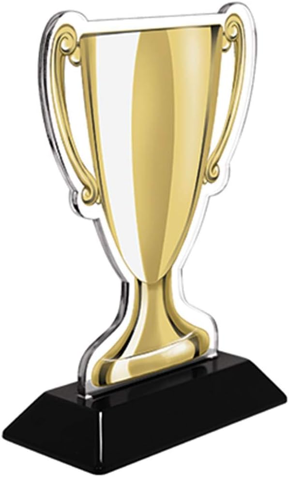 Crown Awards 7″ trofeos seguros de la taza del oro del conductor, trofeo de acrílico seguro de encargo de la taza del