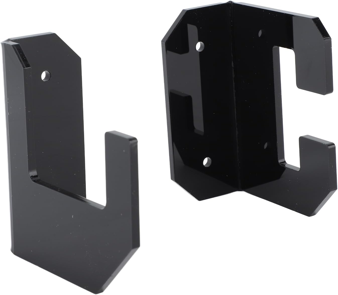Samurai – Soporte de espada horizontal para montaje en pared, soporte de acrílico para espadas, soporte de exhibición de hoja plana con tornillos