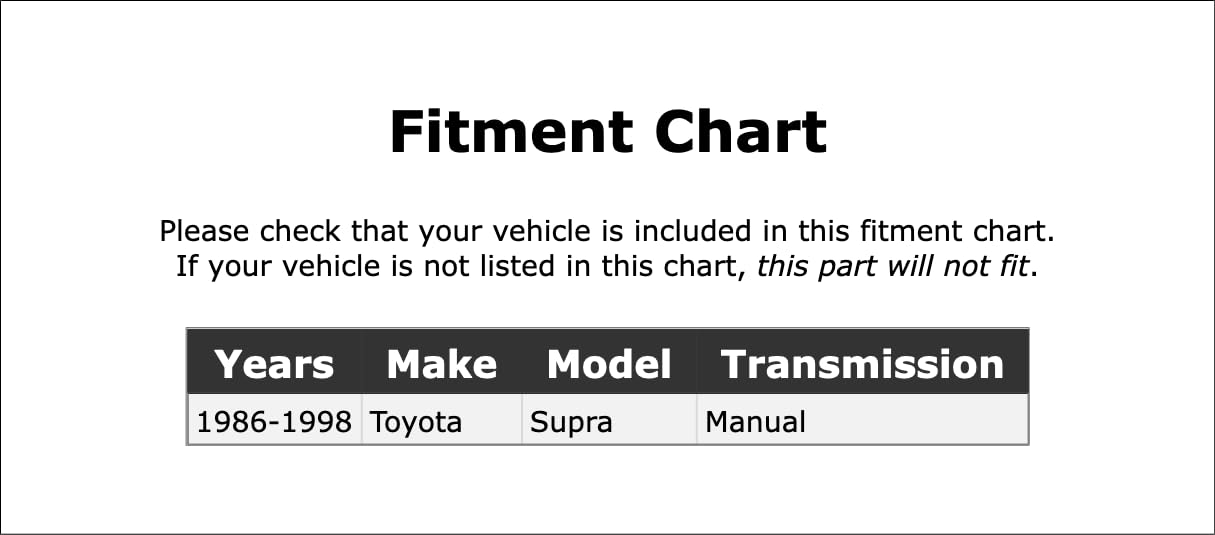 Transfer Case Shift Shaft Bearing Compatible with Toyota Supra Manual Transmission 1986 1987 1988 1989 1990 1991 1992 1993 1994 1995 1996 1997 1998