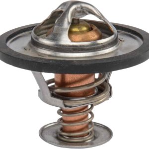 JEGS Termostato de alto flujo  160 grados  Para motores GM LS 1996-2009  Caja de cobre y compuesto de cera  Puente triple de acero inoxidable JEGS Termostato de alto flujo  160 grados  Para motores GM LS 1996-2009  Caja de cobre y compuesto de cera  Puente triple de acero inoxidable