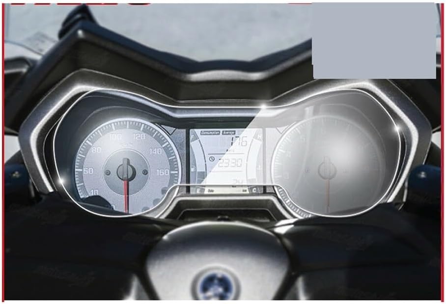 LAHTI Dashboard Screen Protector For Yam&aha XMAX300 XMAX X-MAX 300 2017 2018 Motorcycle Cluster Scratch Cluster Screen Protection Film Protector