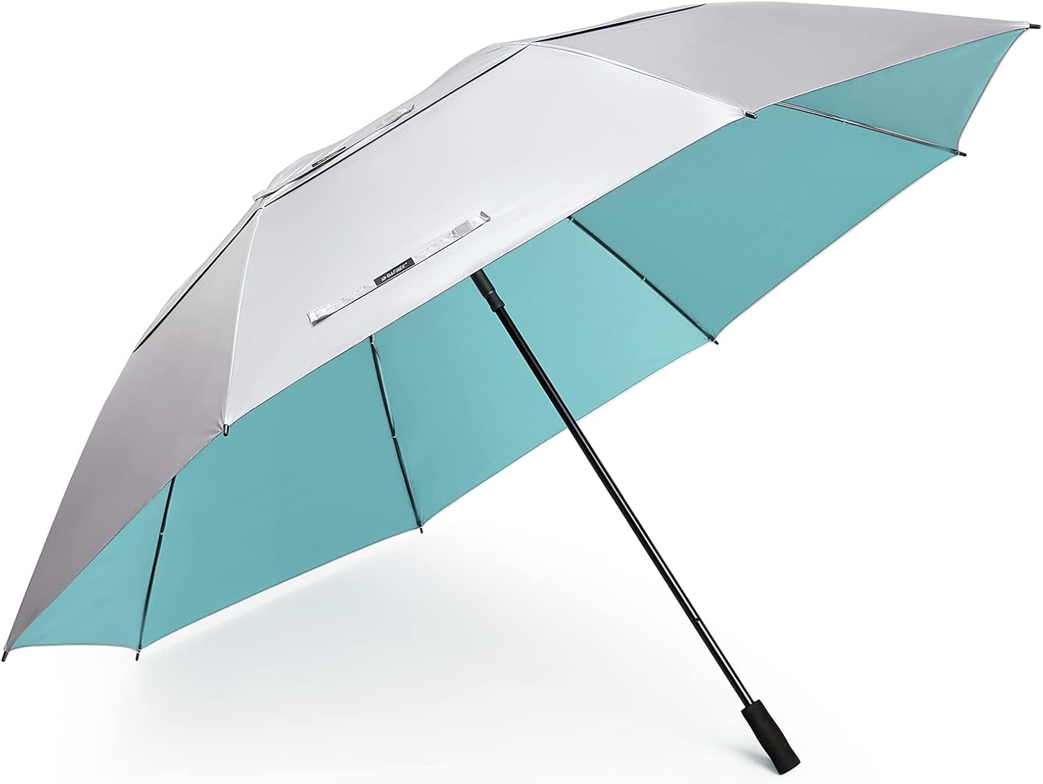 G4Free Paraguas de golf grande de 80 pulgadas con doble dosel ventilado, resistente al viento, paraguas de 6.6 pies para exteriores, paraguas
