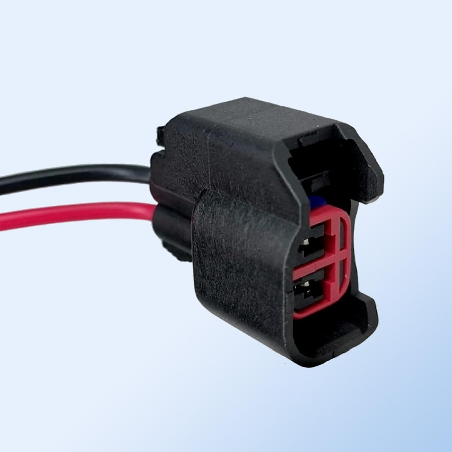 Pack-1 EV6 EV14 – Conector de inyector con cable, conector de inyector de combustible estándar Motor Products, compatible con la mayoría de los