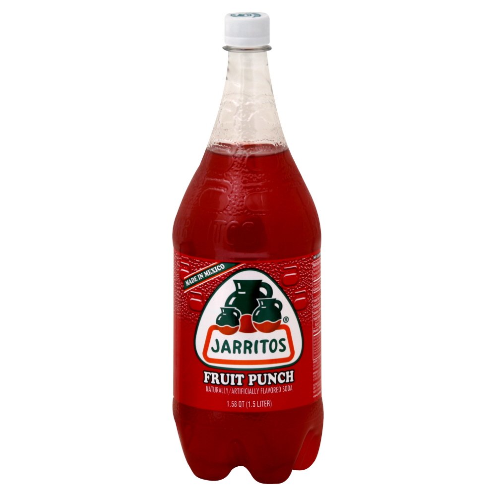 Jarritos Bebida, ponche de frutas, 50.7 onzas (paquete de 8)