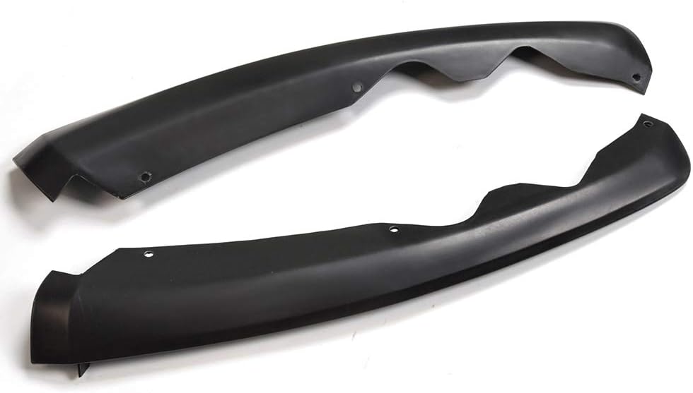 PIT66 Deflector de aire para represa, compatible con Ford Fusion 13-16 4 puertas parachoques delantero inferior panel de cenefa lateral derecho e