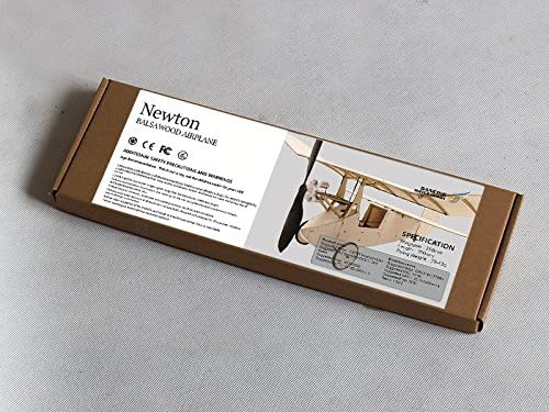 Balsa Kit de corte láser Micro 3CH 14.094 in Newton avión eléctrico de control remoto para construir para adultos modelo volador RC sin ensamblar