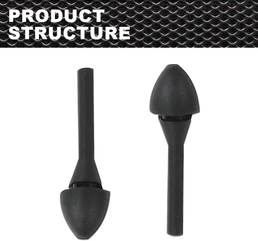 Parachoques de goma para puerta de combustible de gas, compatible con muchos modelos de Chrysler 1945-1990, repuesto de tapón de parachoques de