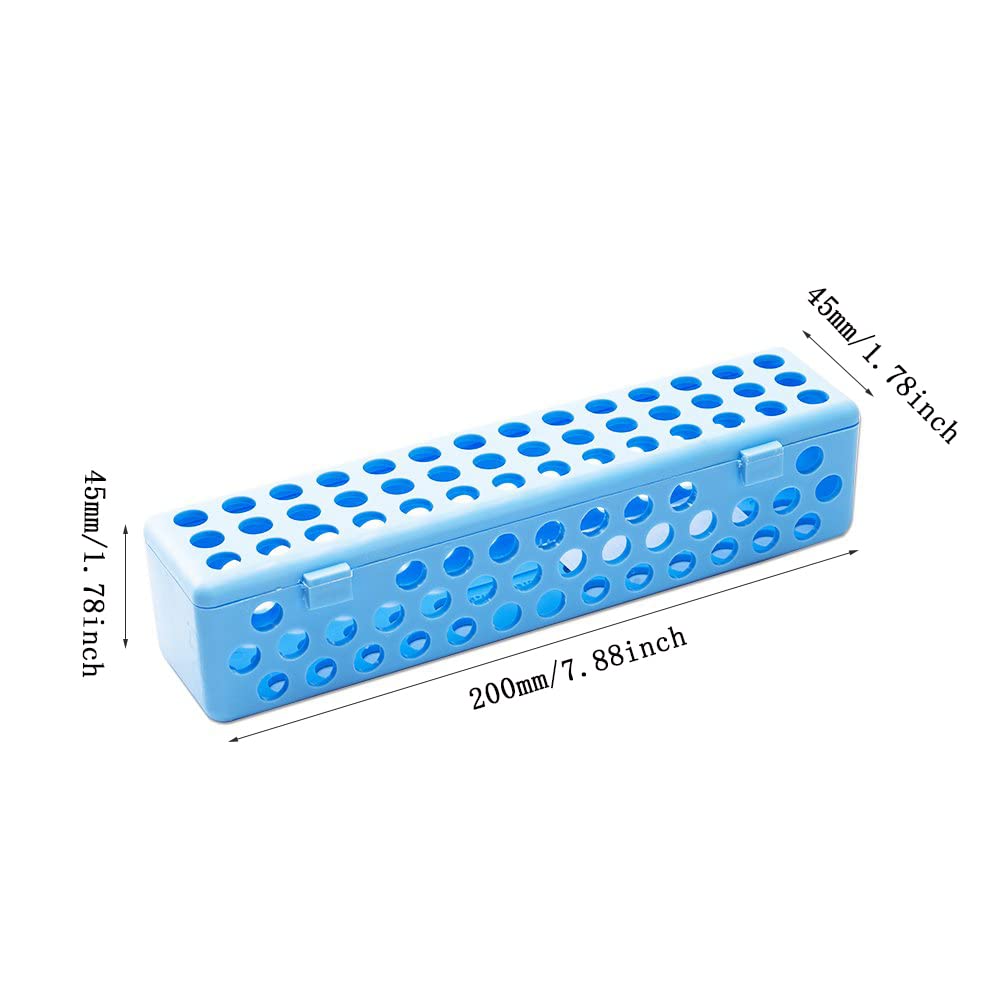 Contenedor de plástico de esterilización de instrumentos dentales para almacenamiento de laboratorio dental Caja de casetes de autoclave dental
