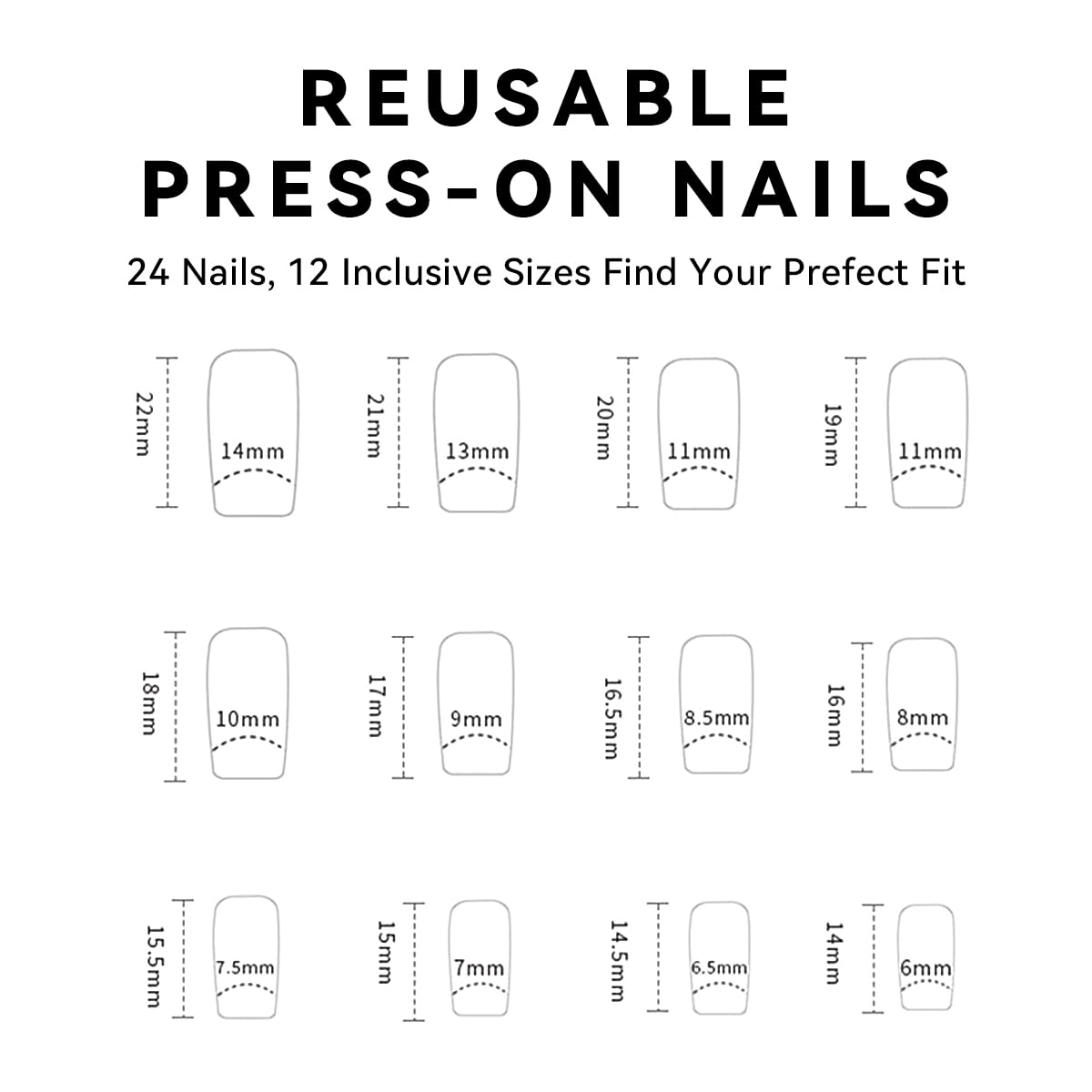 24 uñas postizas cortas a presión, uñas postizas cuadradas color rojo vino con purpurina ondulada, diseño de uñas adhesivas para otoño, invierno,