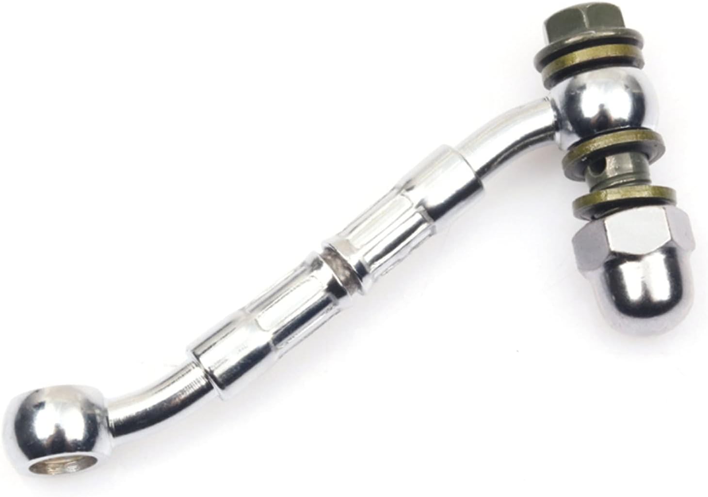 El cuero artificial universal, la manguera de freno de acero amplía los recambios hidráulicos del conector para la modificación de la motocicleta
