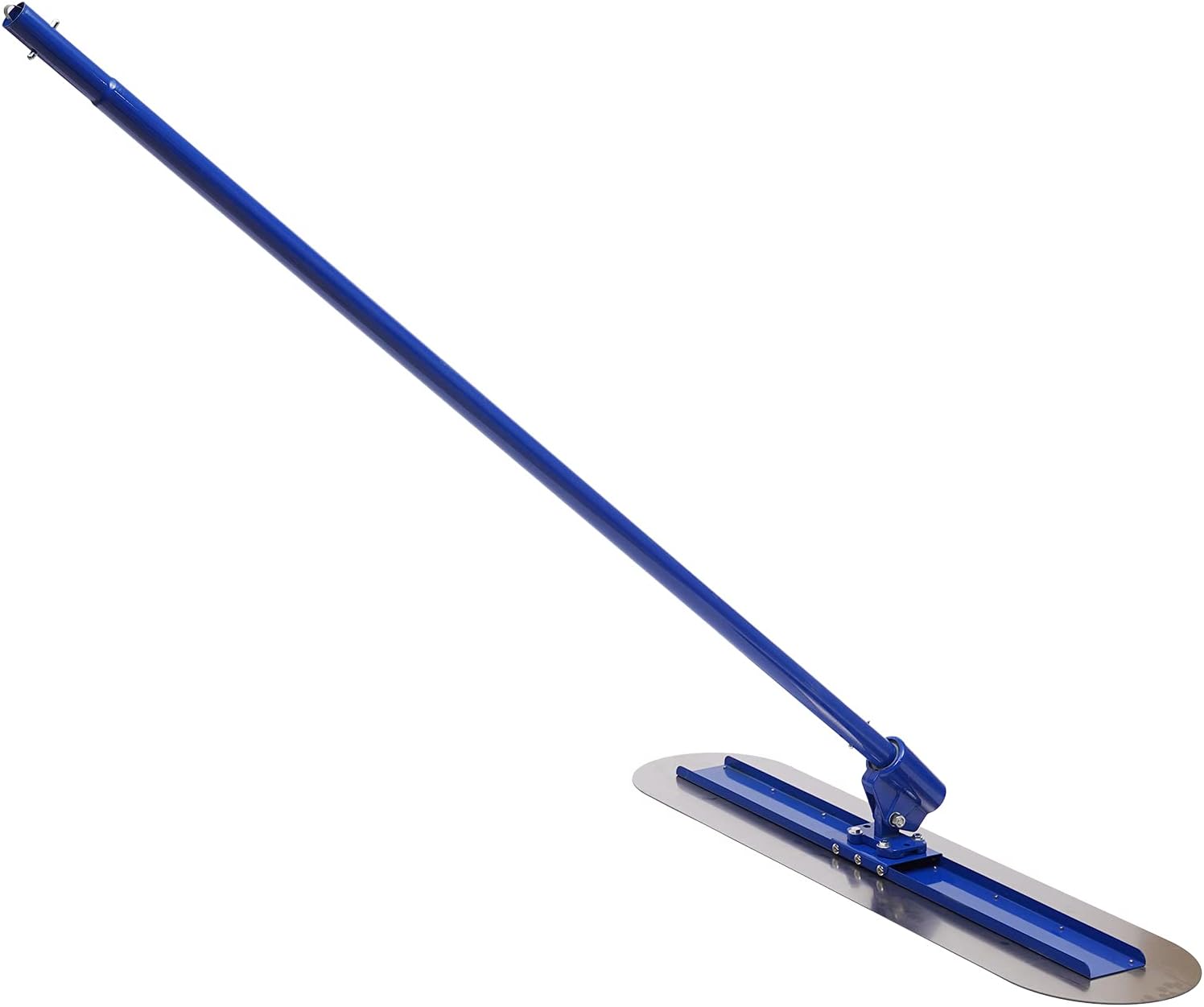 Bull Float Herramientas de hormigón, 47 x 8 pulgadas, juego de herramientas de flotación de hormigón con 3 manijas extendidas y conector de turbina,