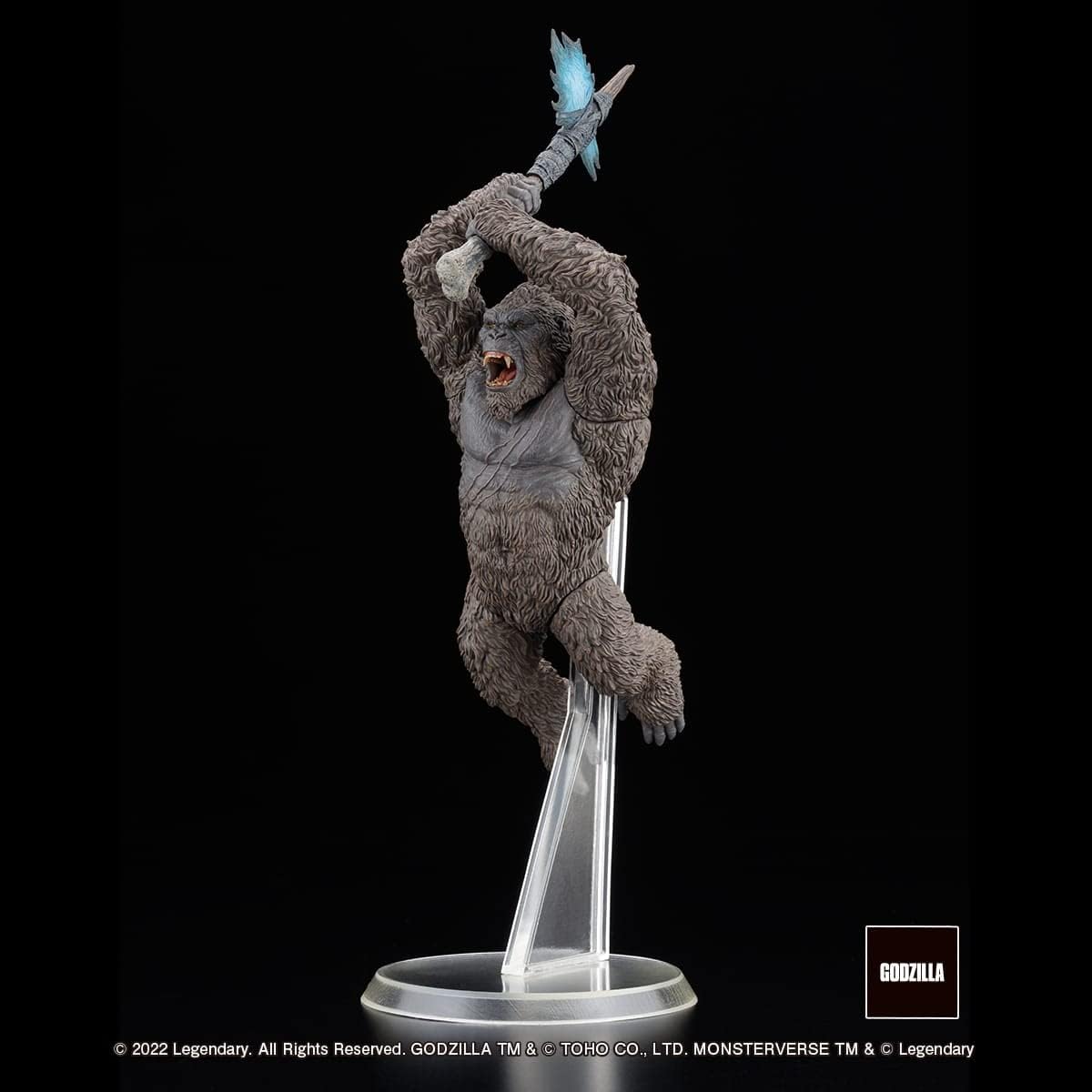 Art Spirits Gekizo Series Godzilla VS. Kong (2021), sin escala, figuras comerciales prepintadas, caja AT-056, paquete de 4