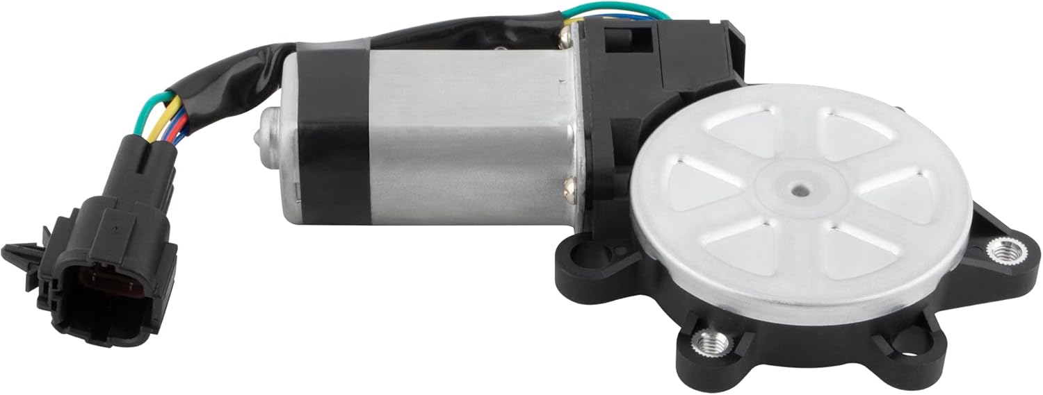 BOXI Motor de elevación de la ventana eléctrica del lado del conductor delantero izquierdo compatible con Nissan Pathfinder 2005 2006 2007 2008 2009