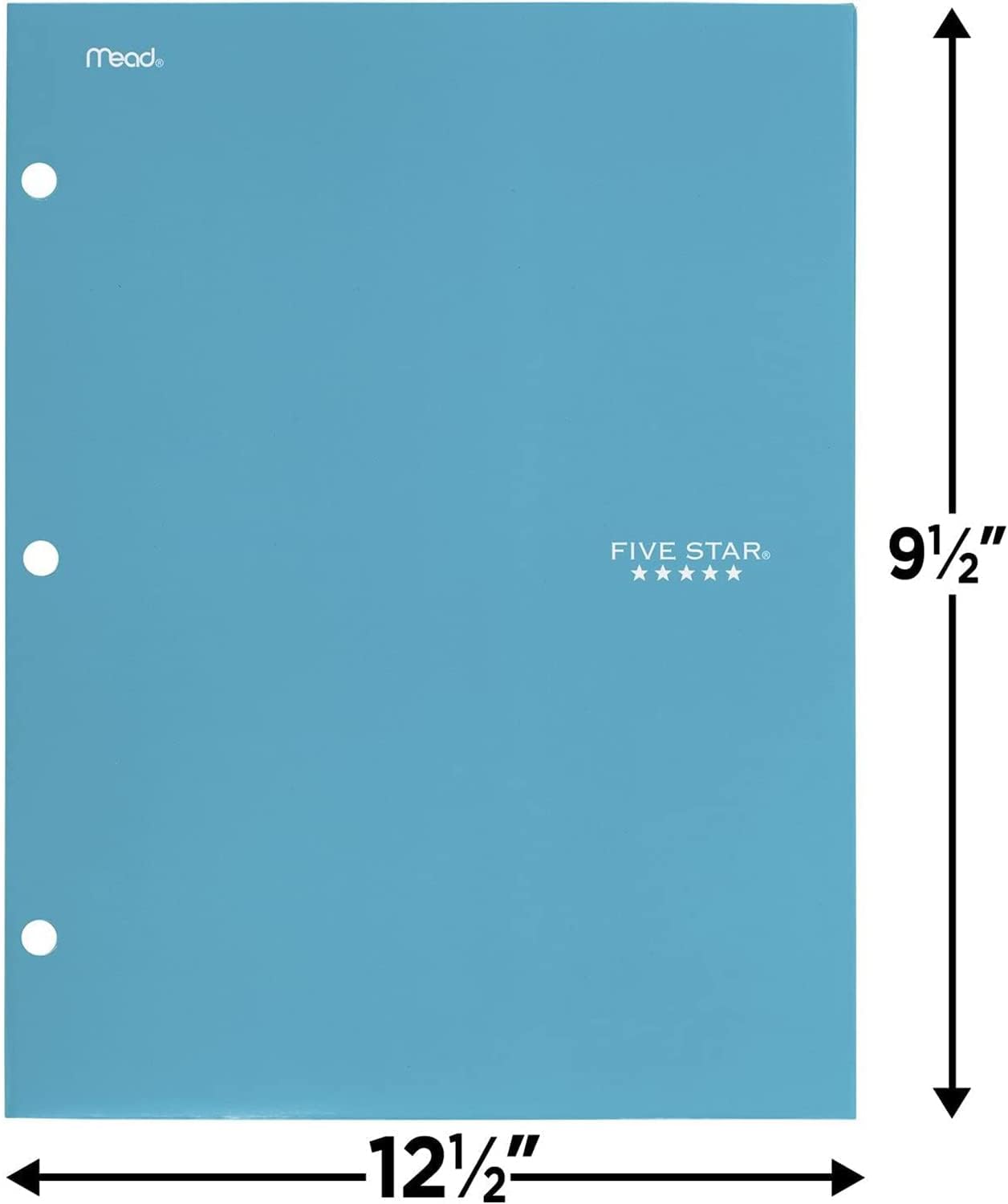 Five Star – Cuaderno de espiral, de hoja rayada para la universidad
